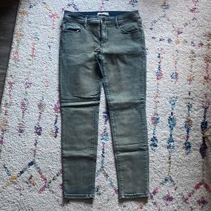 Free people jeans size 27 in green